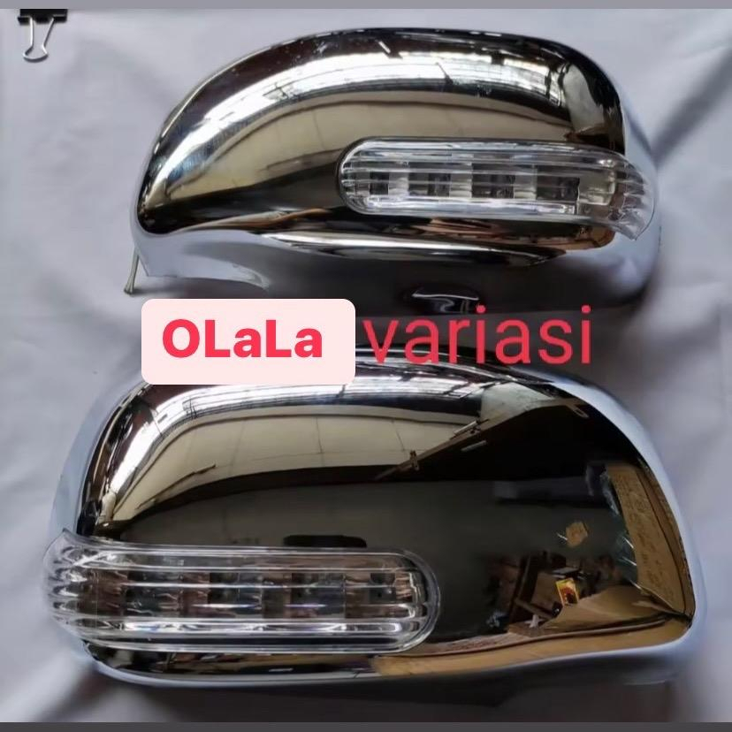 Jual Cover Spion Innova Lama 2005 2012 Chrome Lampu Led Sein Besar