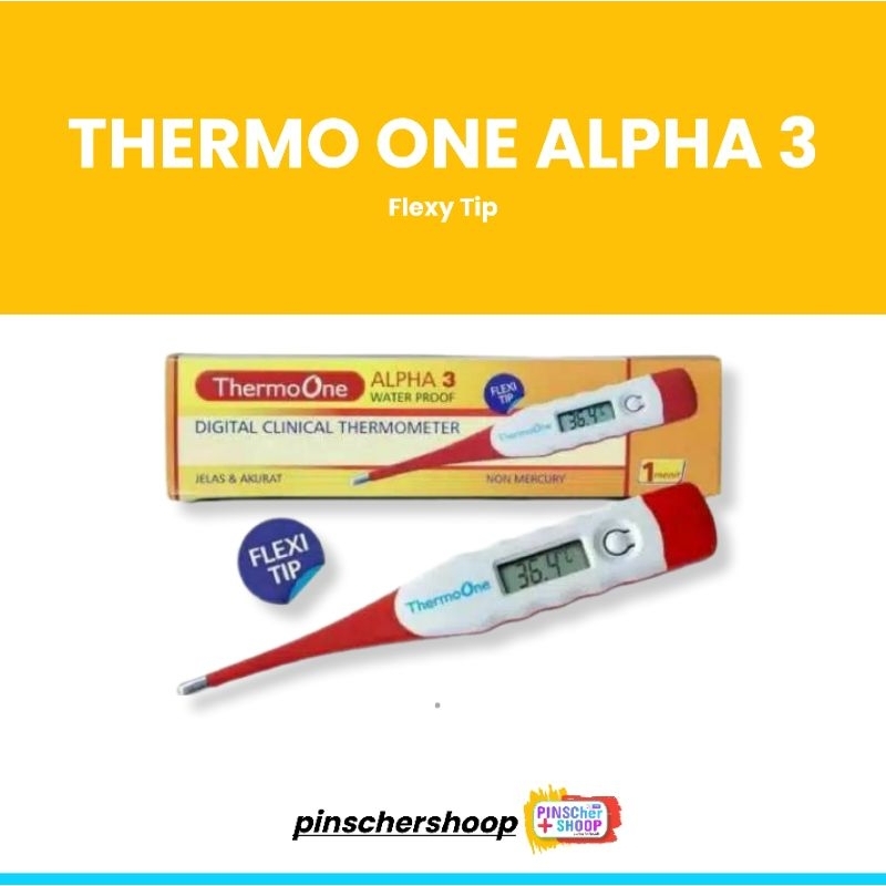 Jual Termometer Digital Alpha Flexy Thermometer Ujung Lentur Shopee