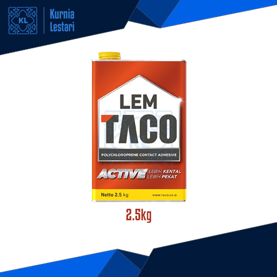 Jual Lem Taco Active Lem Kuning Serbaguna Lem Hpl Vinyl Kg