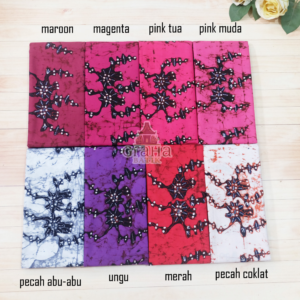 Jual Kain Batik Tulis Bakaran Asli Pati Bahan Katun Premium Kenari