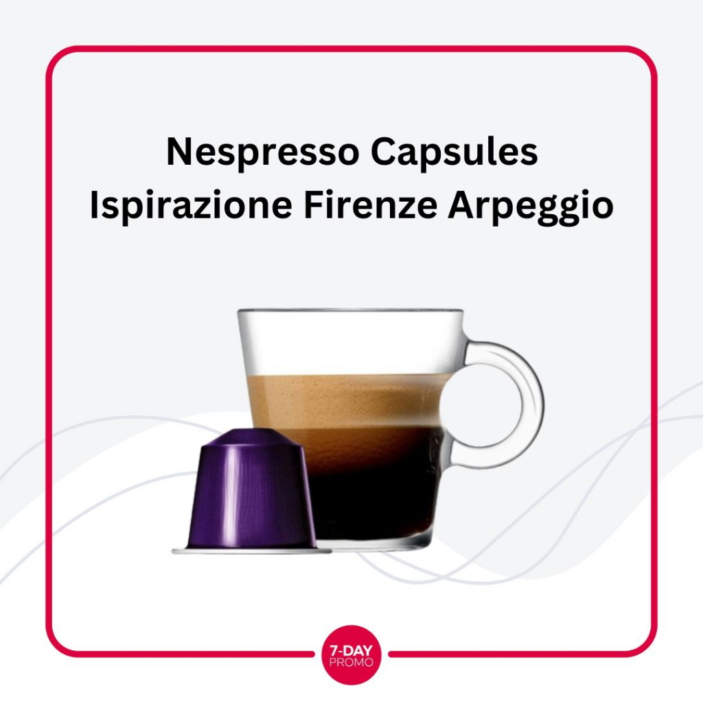 Jual Nespresso Capsules Ispirazione Firenze Arpeggio Kopi Kapsul Eceran