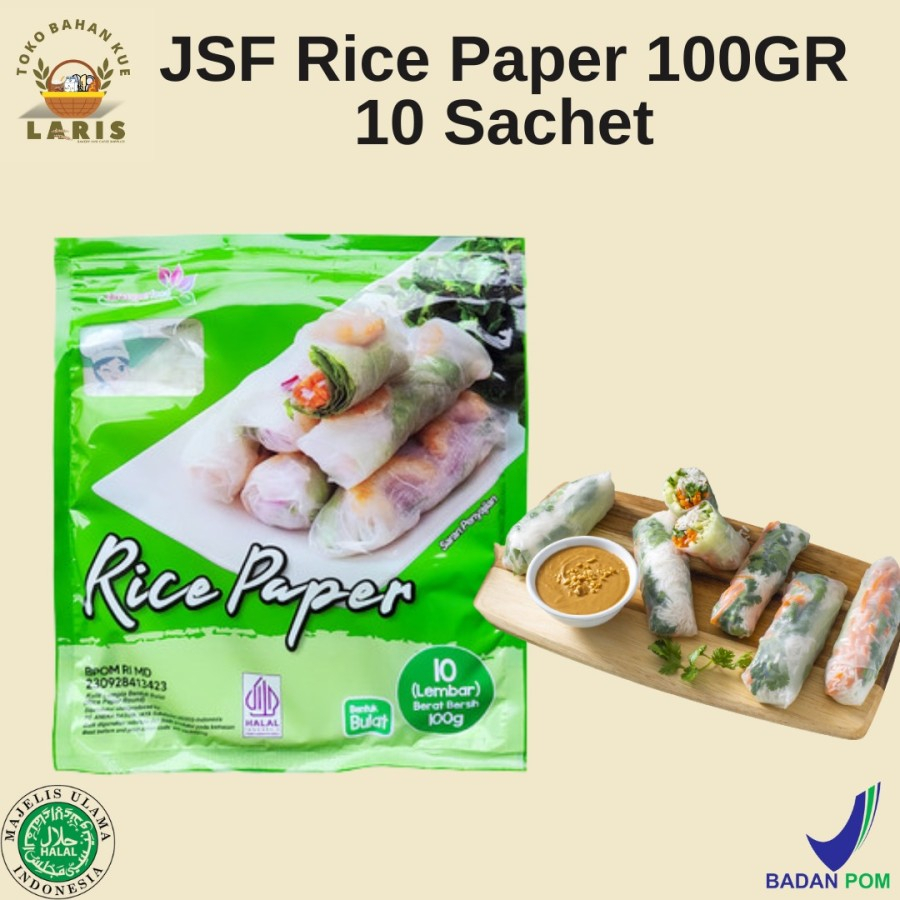 Jual Jsf Rice Paper Bulat Gram Shopee Indonesia