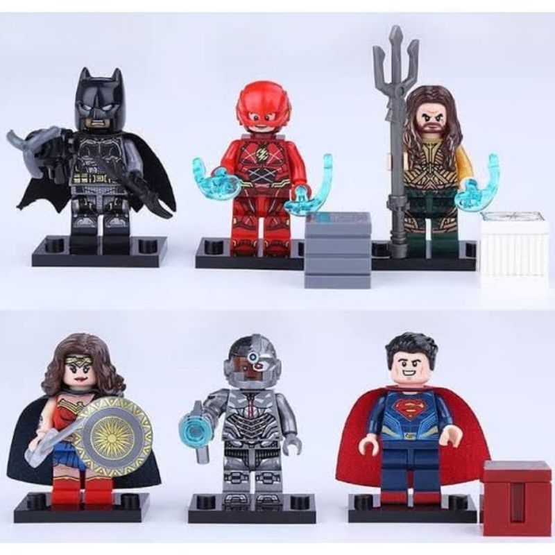 Jual Mainan Balok Brick Batman 0282 Bathero Superman 0287 The Flash