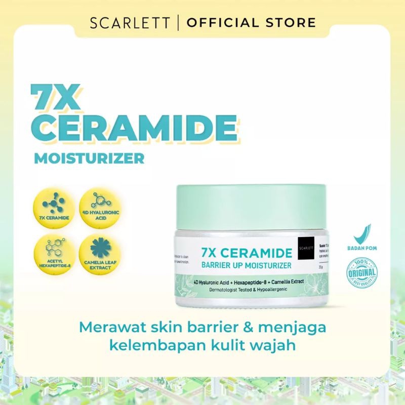 Jual Scarlett Whitening X Ceramide Barrier Up Shopee Indonesia