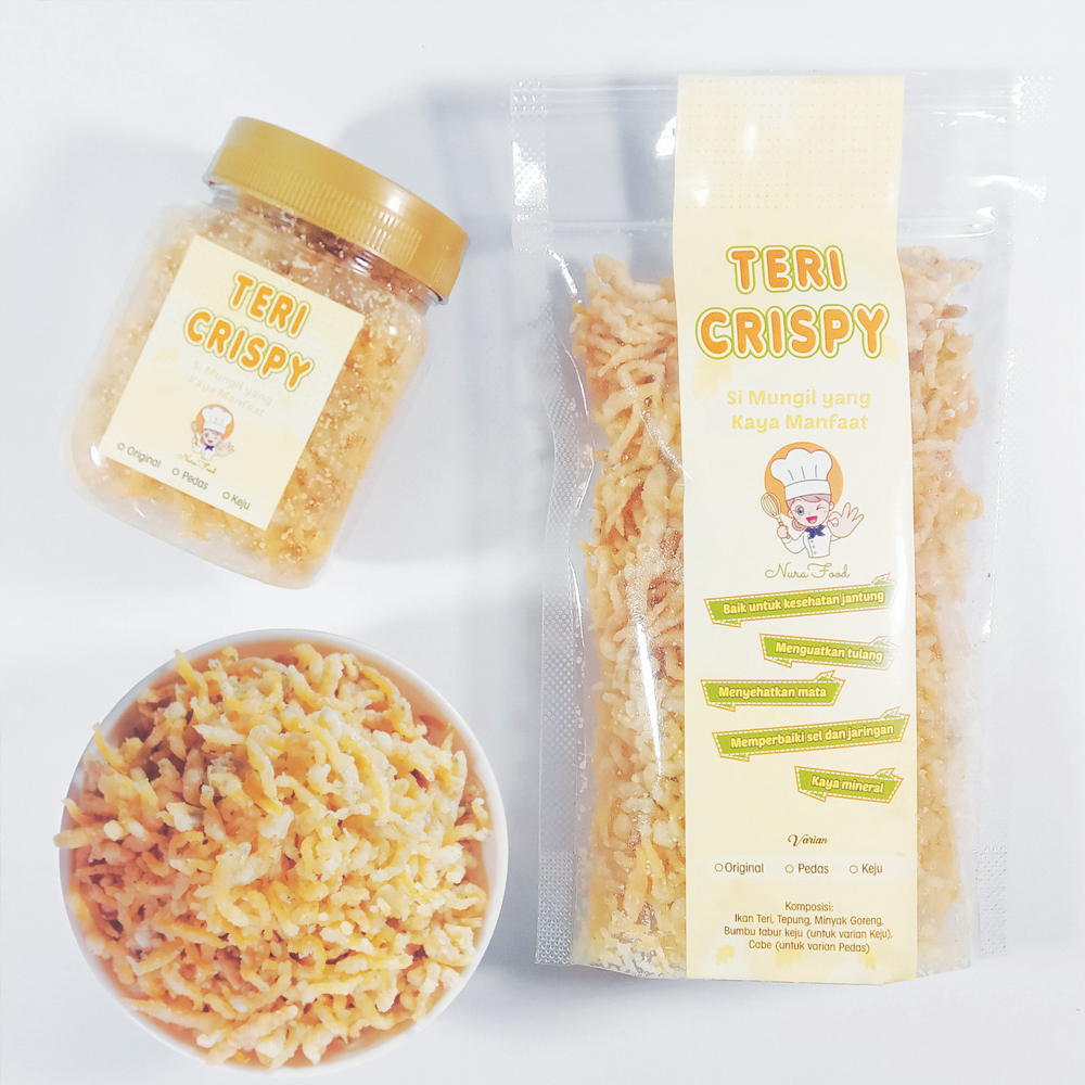 Jual Teri Crispy Kremes Gurih Enak Renyah Untuk Lauk Dan Camilan