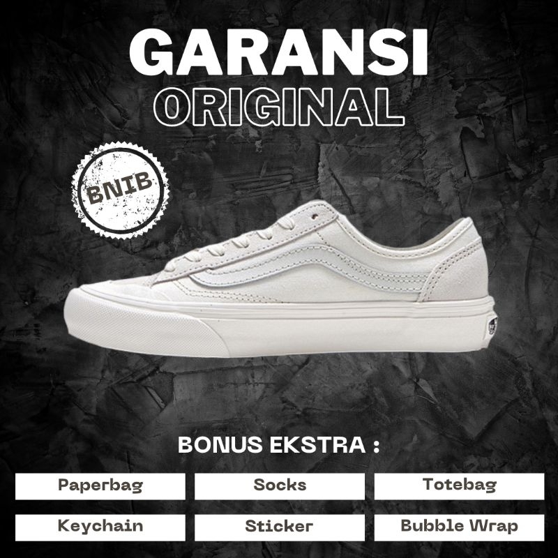 Jual Vans Style Decon Sf Marshmallow All White Original Bnib