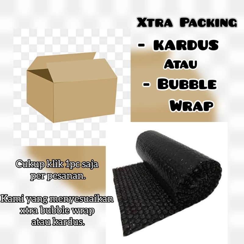 Jual Packing Tambahan Extra Kardus Bubble Wrap Shopee Indonesia