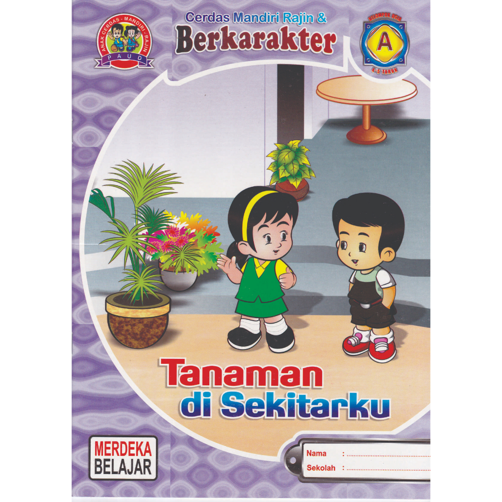 Jual Buku Tematik Tk A Usia Tahun Kurikulum Merdeka Halaman