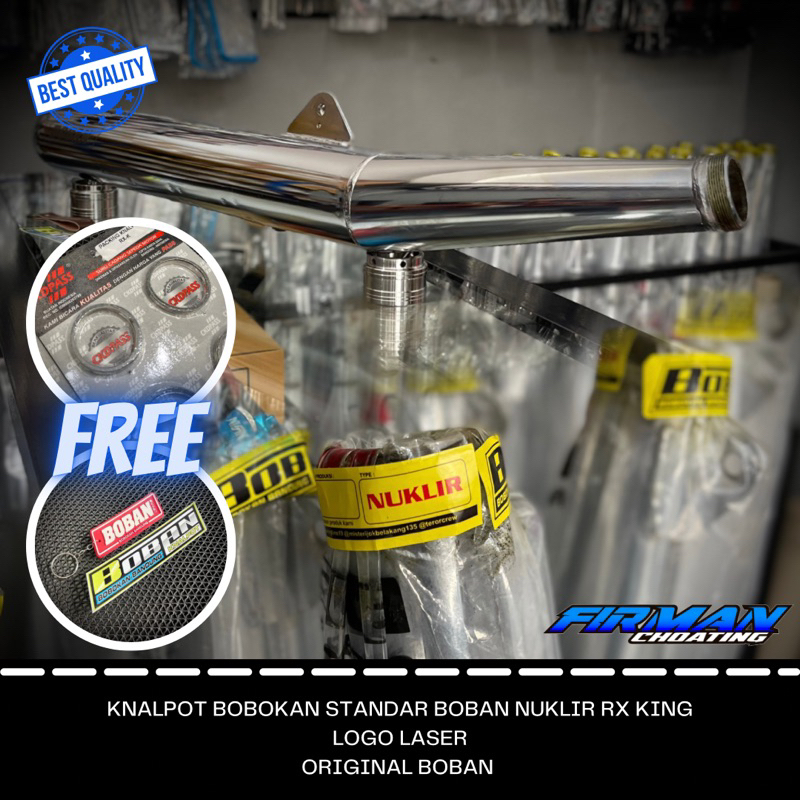 Jual Boban Nuklir Laser Knalpot Boban Nuklir Original Free Paking Atas