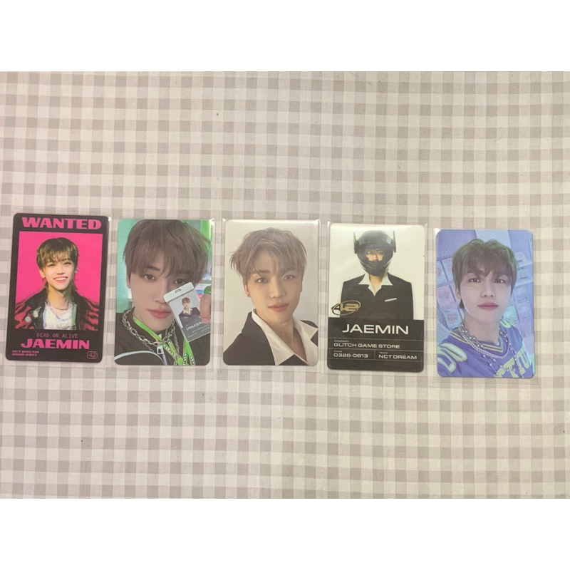 Jual Photocard Jaemin Glitch Mode Scratch Ver Glitch Ver Digipack