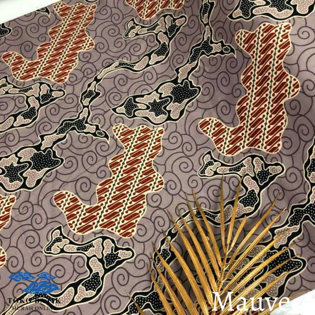 Jual Kain Batik Katun Sutra Silk S Premium Foil Super Lembut Kode