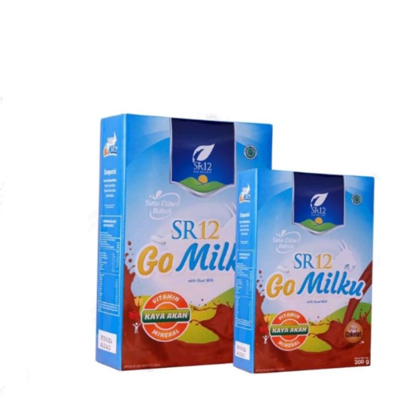 Jual GO MILKU SR12 SUSU KAMBING ETAWA PREMIUM ORIGINAL SUSU GOMILKU