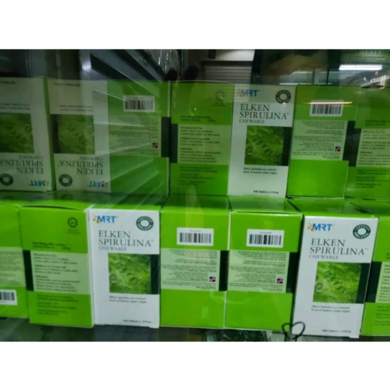 Jual Elken Spirulina Isi 100 Tablet Shopee Indonesia