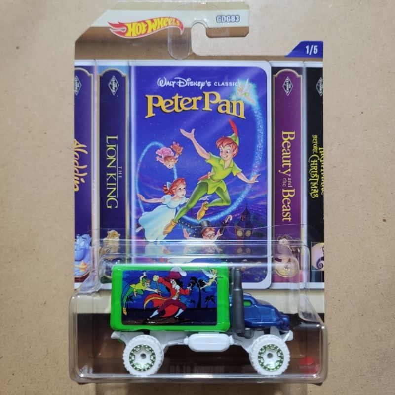 Jual HOT WHEELS BAJA HAULER PETER PAN GREEN BLUE Shopee Indonesia