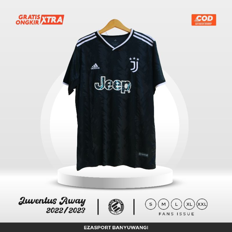 Jual JERSEY JUVENTUS AWAY 2022 2023 FANS VERSION Shopee Indonesia