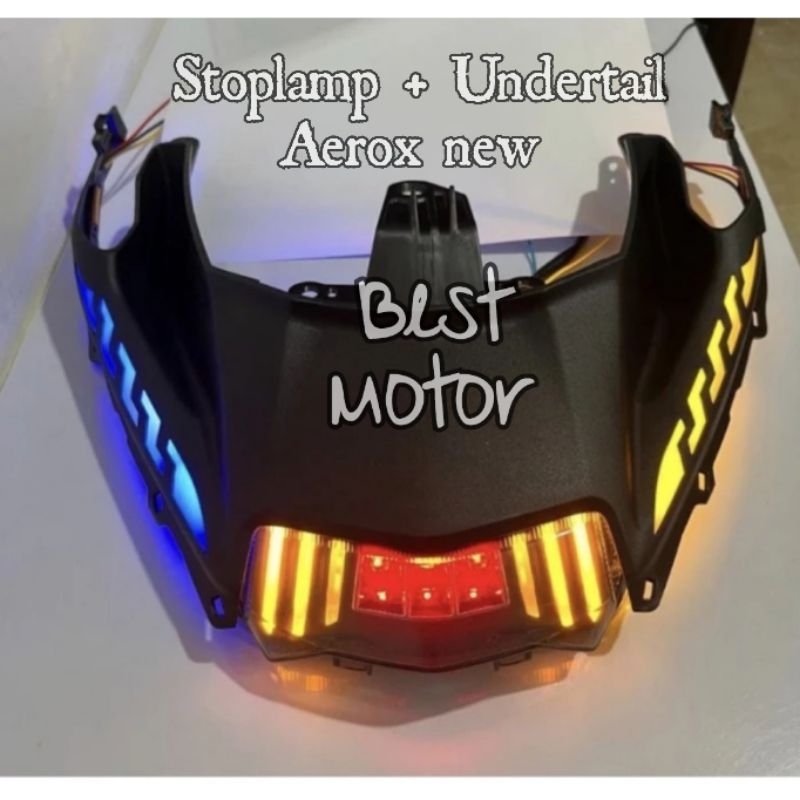 Jual Lampu Undertail LED Plus Stoplamp 7in1 Aerox 155 New Connected