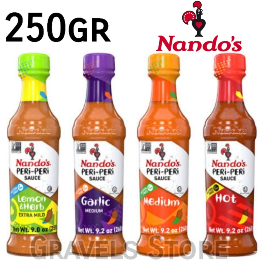 Jual Gr Nandos Peri Peri Sauce Saus Bumbu Nando S Pedas Hot