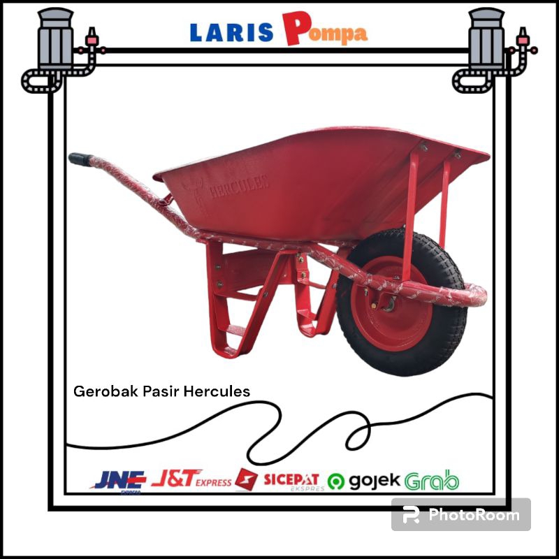 Jual Gerobak Pasir Hercules Gerobak Sorong Hercules Shopee Indonesia