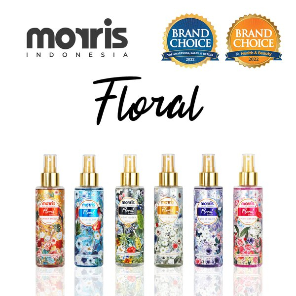 Jual Gk Morris Parfum Cewek Eau De Toilette Floral Edition Ml