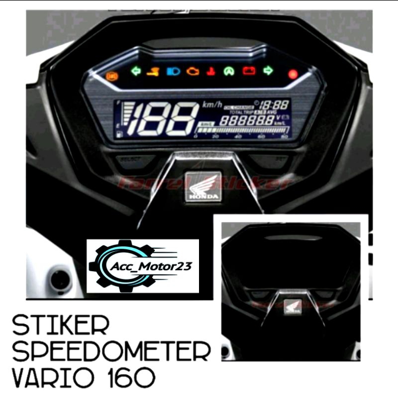 Jual Stiker Sticker Speedometer New Vario Vario