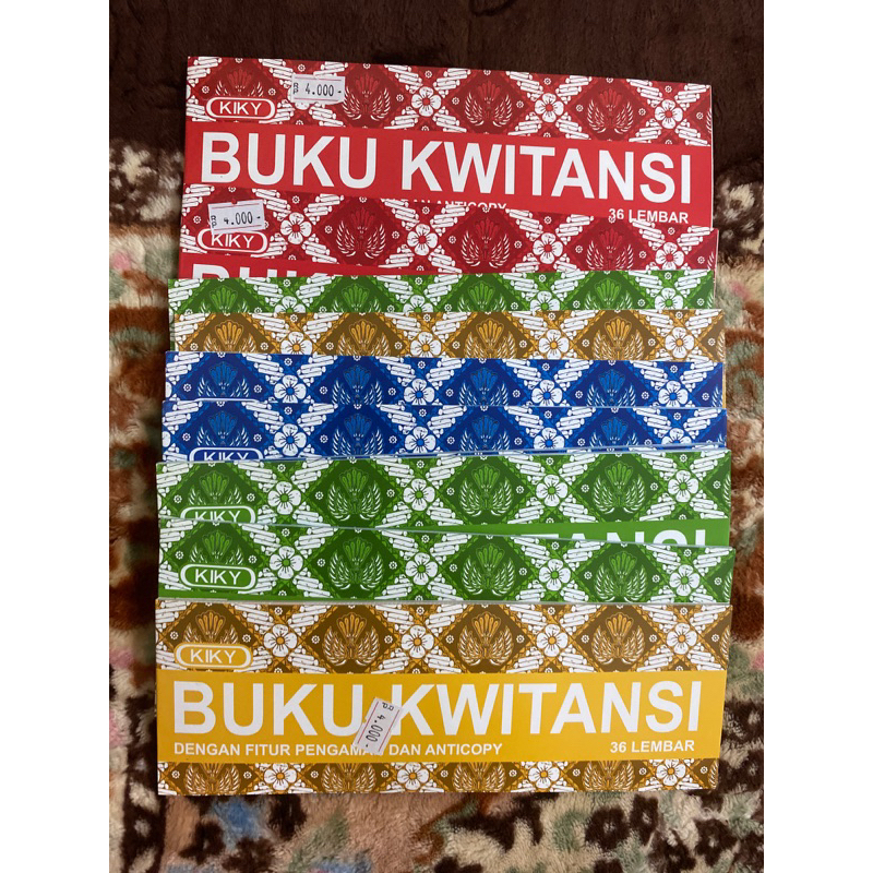 Jual Buku Kwitansi Kiky Shopee Indonesia