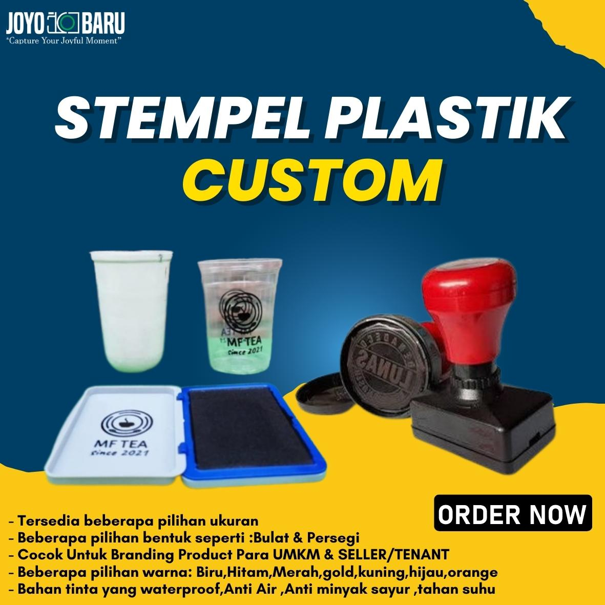 Jual STEMPEL PLASTIK CUSTOM Shopee Indonesia