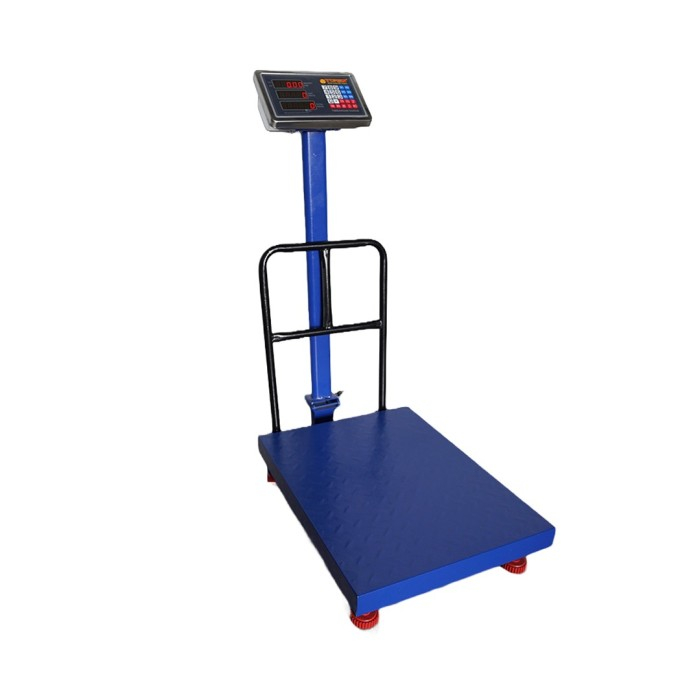 Jual TORA Timbangan Duduk Digital Biru 300 Kg Scale Plate New Blue