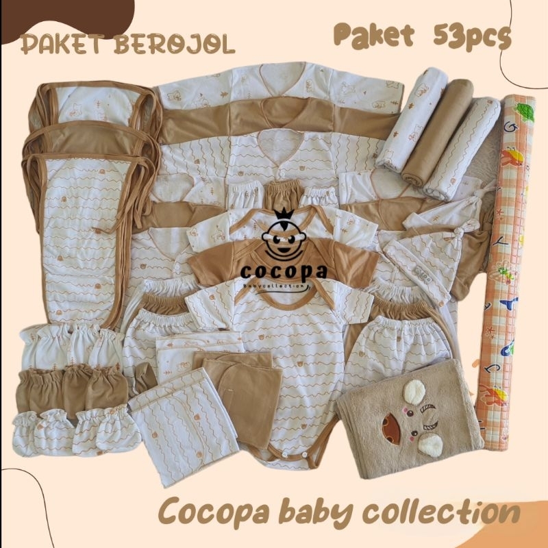 Jual Cocopa Baby Pcs Paket Hemat Lahiran Komplit Baju Bayi Baru