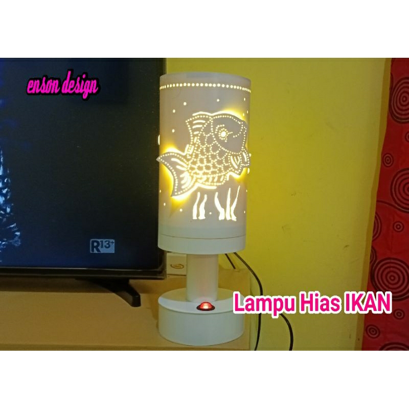 Jual LAMPU HIAS Model IKAN Bisa Disimpan Di Dalam Kamar Atau Ruang Tamu