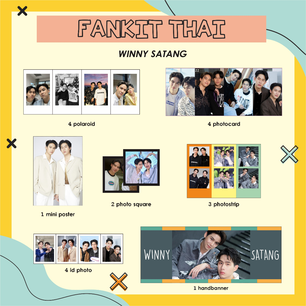 Jual FANKIT THAI WINNY THANAWIN SATANG KITTIPHOP WINNYSATANG