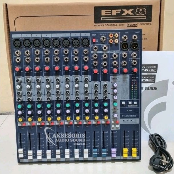 Jual Mixer Soundcraft Efx Tone Pengaturan Suara Efek Digital Reverb