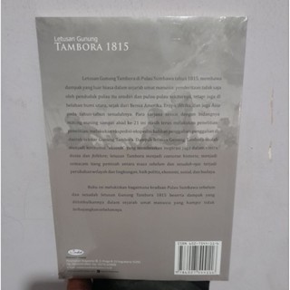 Jual Sejarah Letusan Gunung Tambora Bernice De Jong Boers Buku