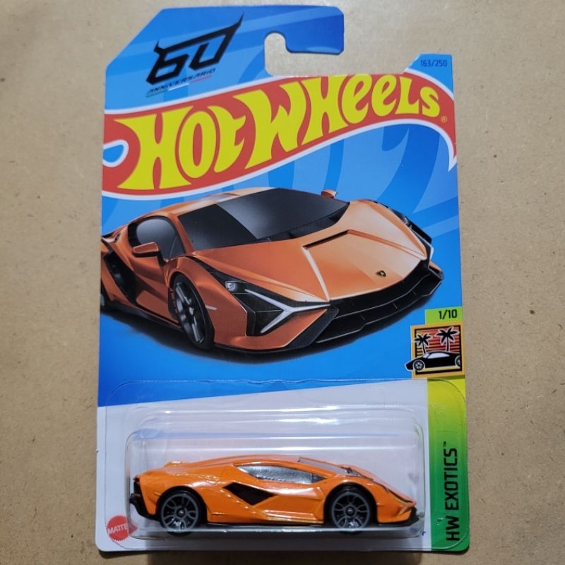 Jual Hot Wheels Kemasan Jelek Lamborghini Sian Fkp Hw Exotics