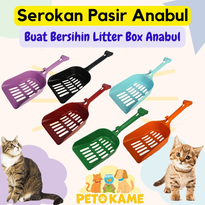 Jual Serokan Pasir Kucing Anjing Hewan Scoop Sekop Kotoran Pup