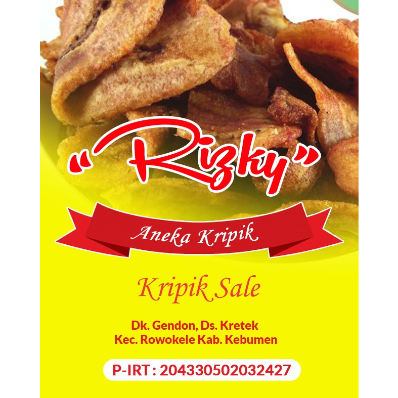 Jual Rizky KRIPIK SALE KERIPIK SALE PISANG KERING MANIS KHAS KEBBUMEN