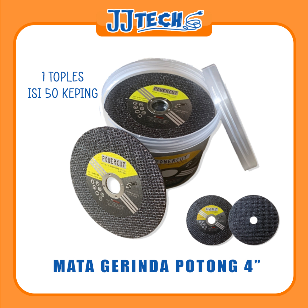 Jual Mata Gerinda Potong 4 Powercut Untuk Potong Besi Stainless Steel