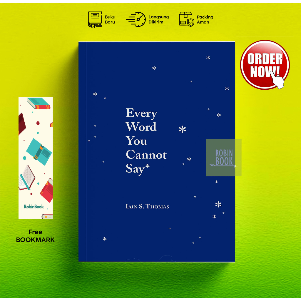 Jual Every Word You Cannot Say By Iain S Thomas English Shopee