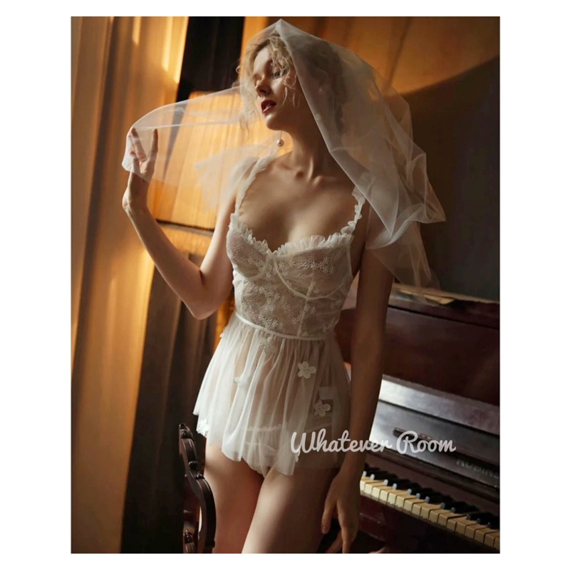 Jual French Bride Marie Sexy Lingerie Bride Costume Wedding Style