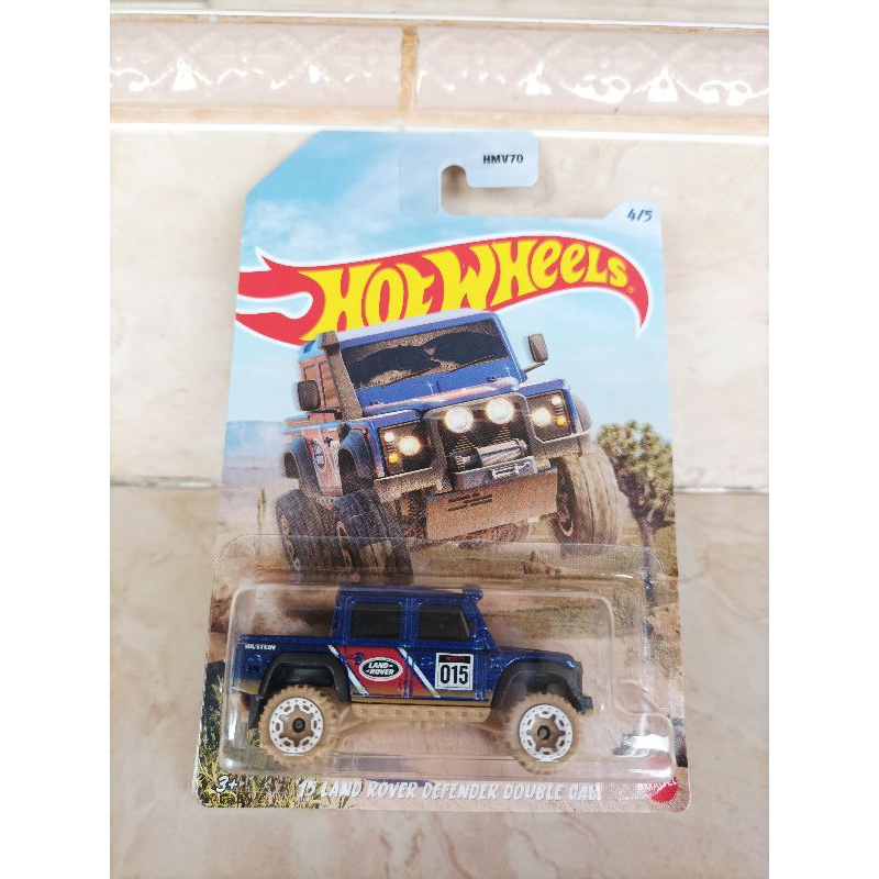 Jual Hot Wheels 15 Land Rover Defender Double Cabin Shopee Indonesia