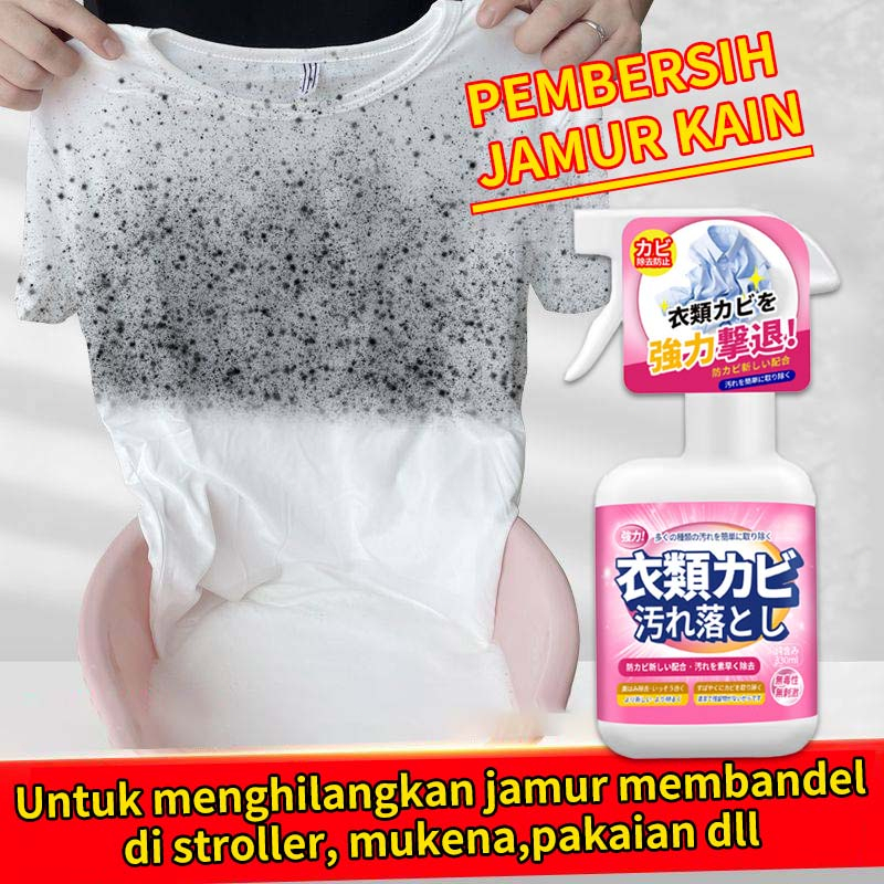 Jual Penghilang Jamur Pakaian Di Baju Mukenah Tas Sepatu 330 Ml