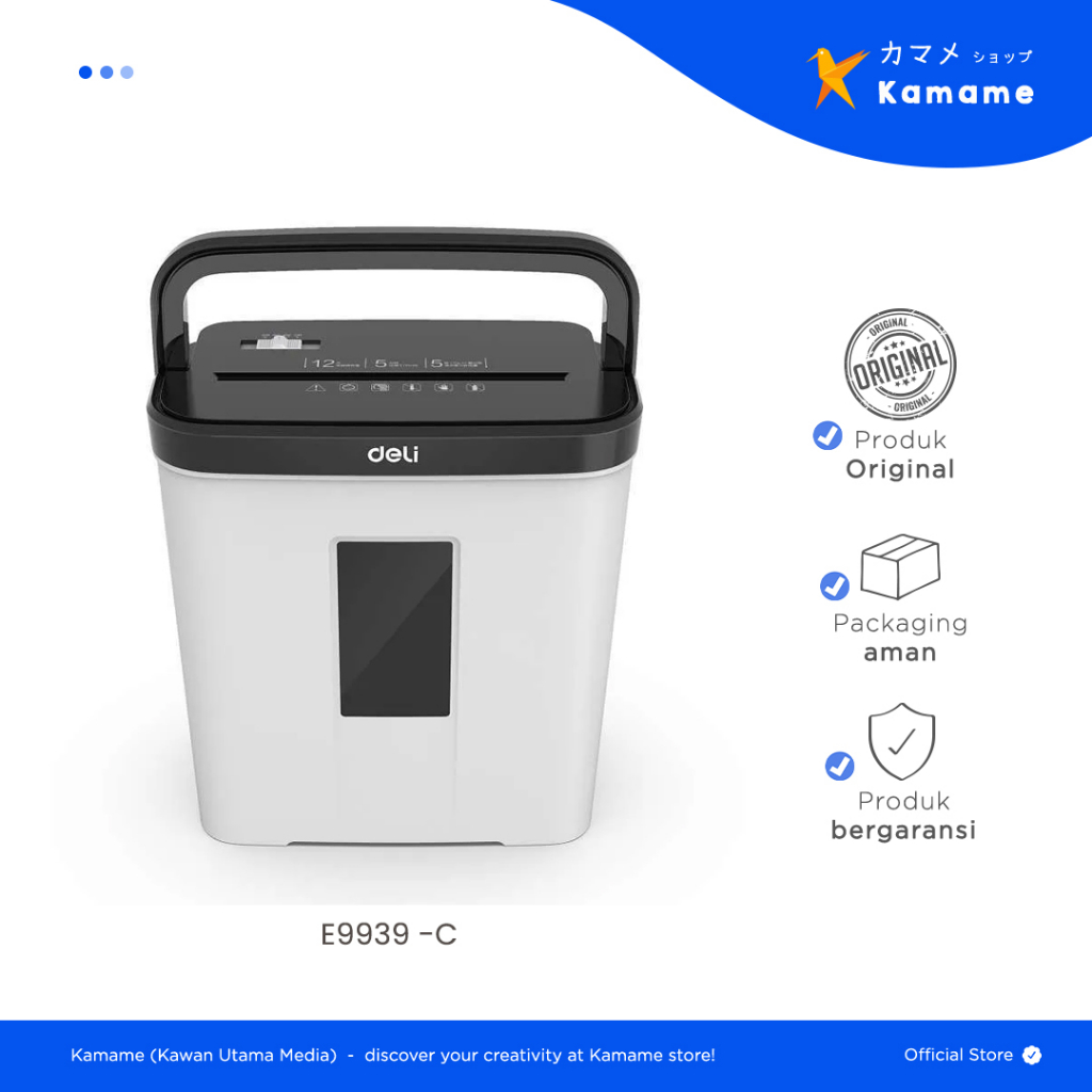 Jual Deli Paper Shredder E Mesin Penghancur Kertas L Large