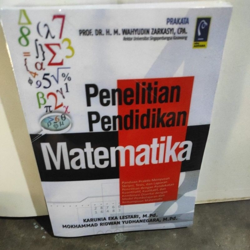 Jual Buku Penelitian Pendidikan Matematika Karunia Eka Lestari Shopee