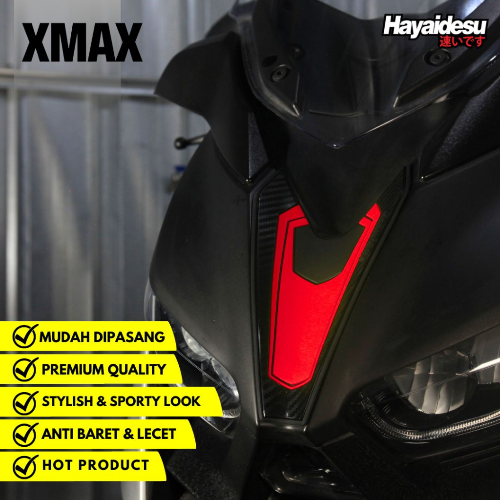 Jual Hayaidesu Front Shield Cover Yamaha Xmax Old Aksesoris Decal