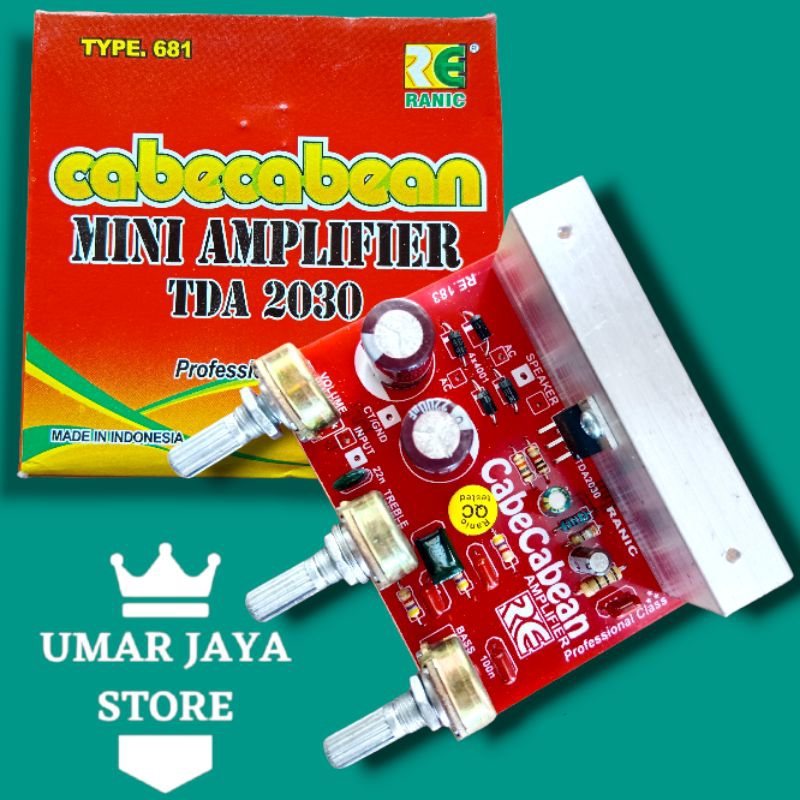 Jual Power Mini Amplifier Tda Ranic Power Ampli Mini Tda