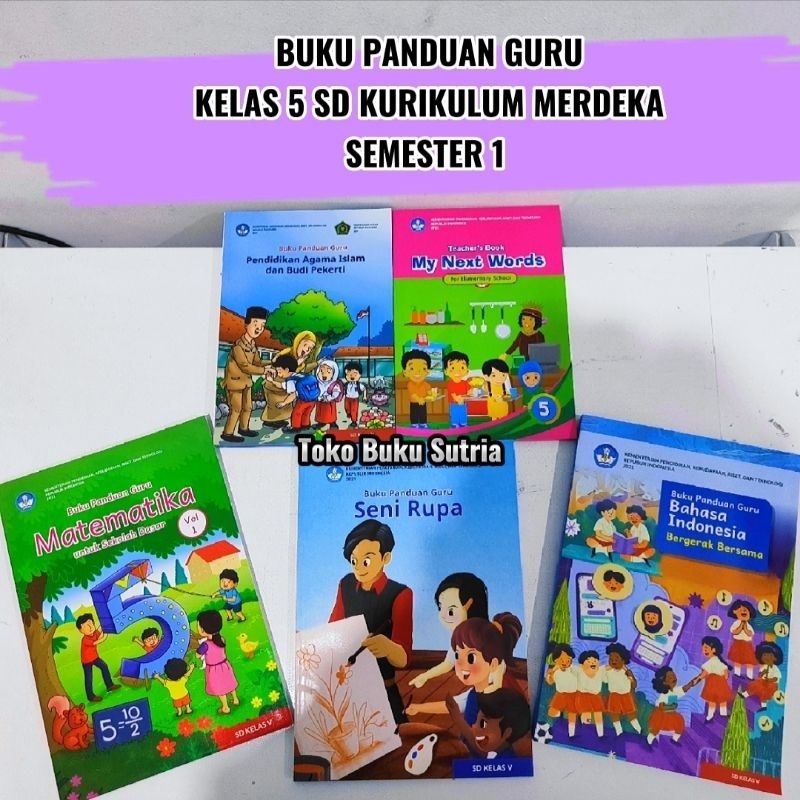 Jual Buku Panduan Guru Kurikulum Merdeka Belajar Kelas Sd Semester