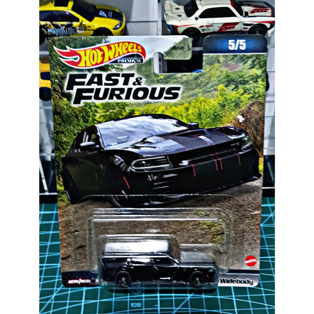 Jual Hot Wheels Fast Furious Dodge Charger Srt Hellcat Widebody Black