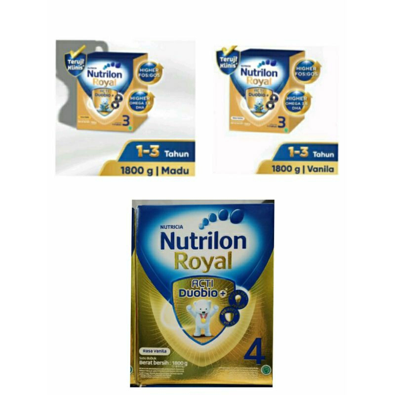 Jual Nutrilon Royal 3 Royal 4 Madu Vanila 1800gr Promo Exp 2026