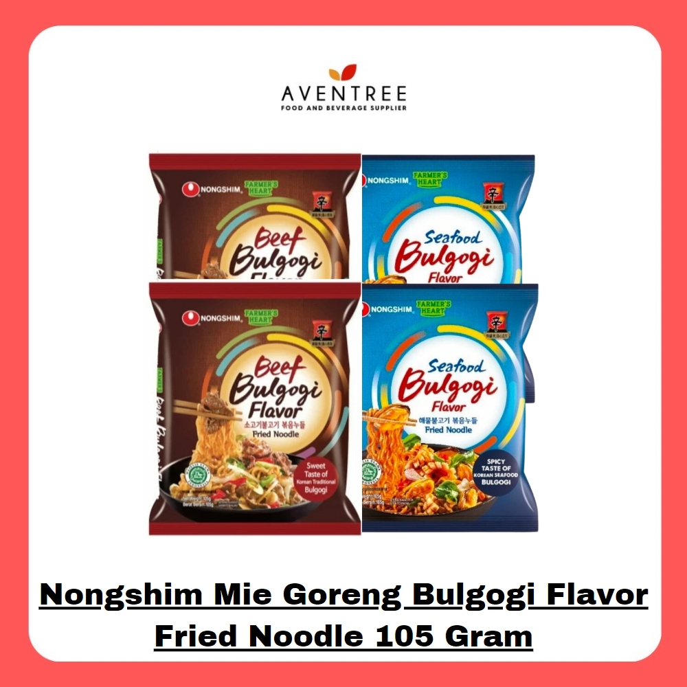 Jual Nongshim Mie Goreng Bulgogi Flavor Fried Noodle 105 Gram Shopee