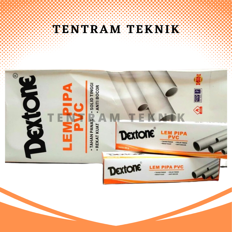 Jual Lem Pipa Dextone Pvc Paralone Gr Lem Pipa Pvc Dextone Gram