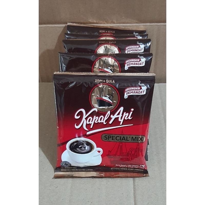 Jual Kopi Kapal Api Special Mix Kopi Renteng Isi 10 Sachet Shopee